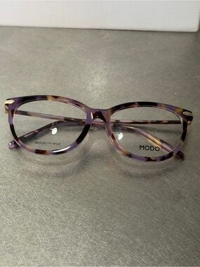 MODO Purple Tortoiseshell Women's Optical Glasses, NWT.